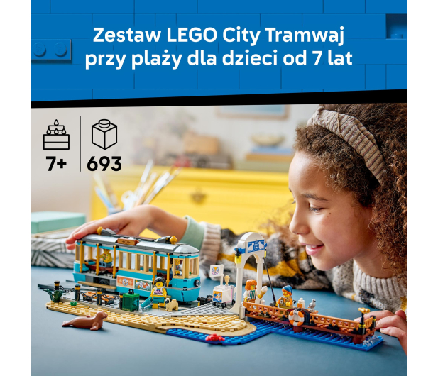 LEGO CITY 60506 Tramwaj przy plaży - 1529821 - zdjęcie 4